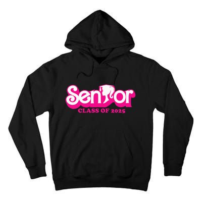 Class Of 2025 Senior Design Funny Seniors 2025 Tall Hoodie