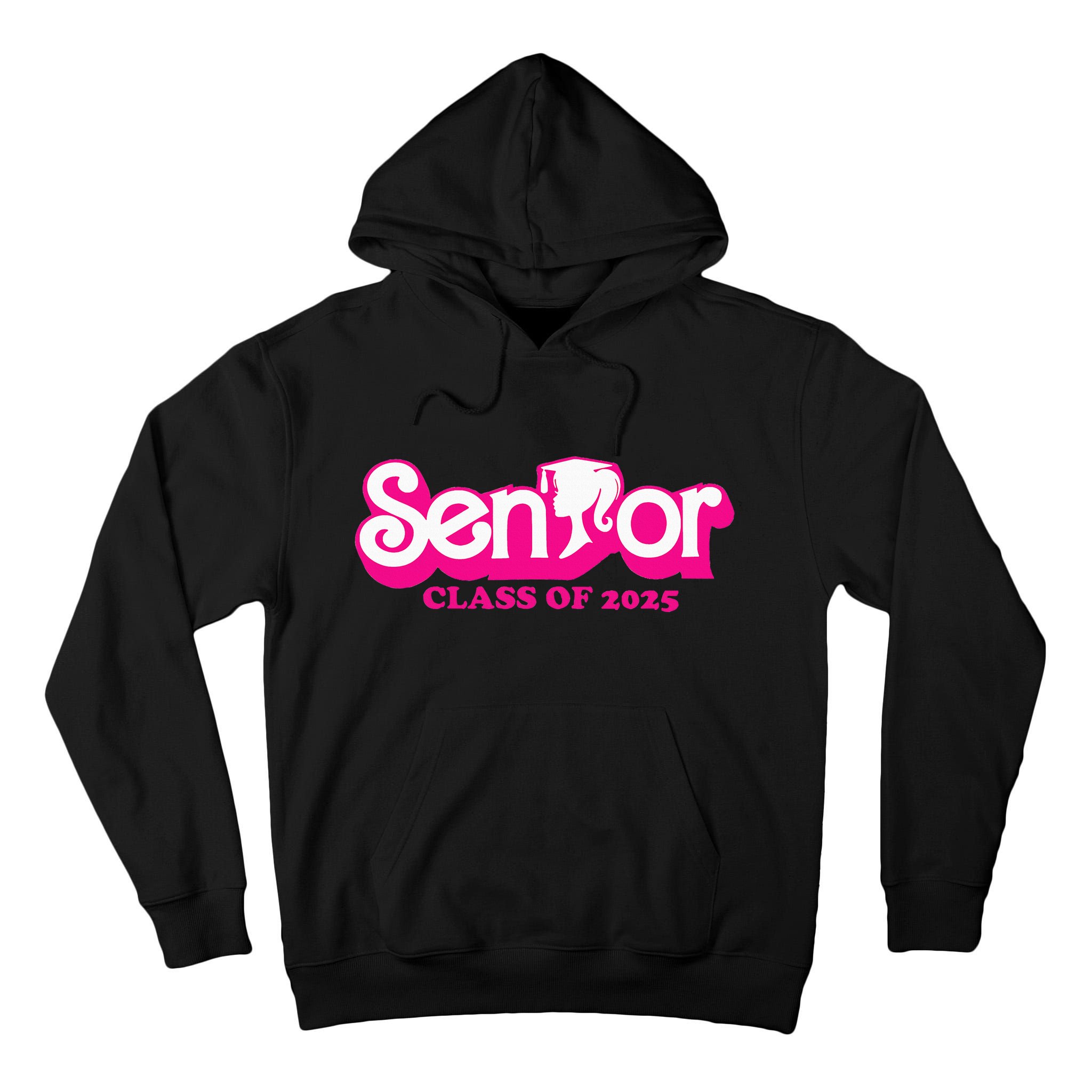Class Of 2025 Senior Design Funny Seniors 2025 Tall Hoodie