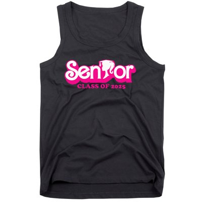 Class Of 2025 Senior Design Funny Seniors 2025 Tank Top