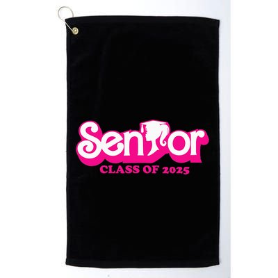Class Of 2025 Senior Design Funny Seniors 2025 Golf Towel