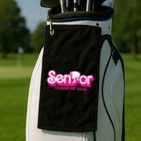 Class Of 2025 Senior Design Funny Seniors 2025 Golf Towel