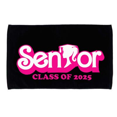 Class Of 2025 Senior Design Funny Seniors 2025 Microfiber Hand Towel
