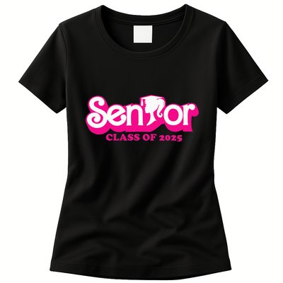 Class Of 2025 Senior Design Funny Seniors 2025 Womens T-Shirt