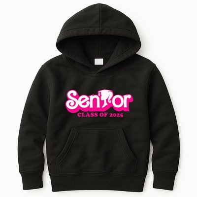 Class Of 2025 Senior Design Funny Seniors 2025 Kids Hoodie
