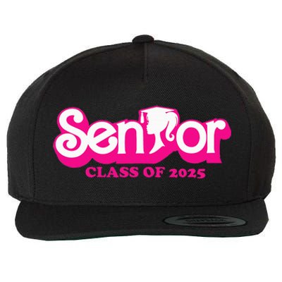 Class Of 2025 Senior Design Funny Seniors 2025 Wool Snapback Cap