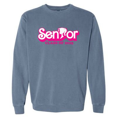 Class Of 2025 Senior Design Funny Seniors 2025 Garment-Dyed Sweatshirt