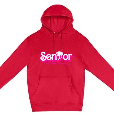 Class Of 2025 Senior Design Funny Seniors 2025 Premium Pullover Hoodie