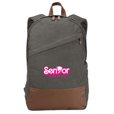 Class Of 2025 Senior Design Funny Seniors 2025 Cotton Canvas Backpack
