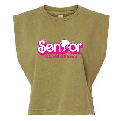 Class Of 2025 Senior Design Funny Seniors 2025 Garment-Dyed Women's Muscle Tee