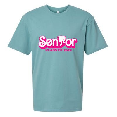 Class Of 2025 Senior Design Funny Seniors 2025 Sueded Cloud Jersey T-Shirt
