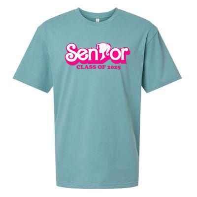 Class Of 2025 Senior Design Funny Seniors 2025 Sueded Cloud Jersey T-Shirt