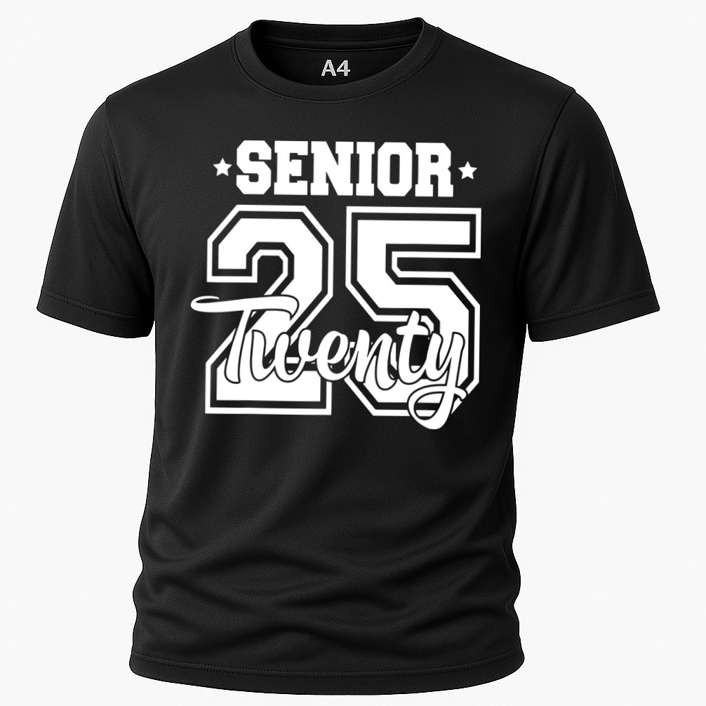 Class Of 2025 Senior 2025 Graduation Or First Day Of School Performance Shirt