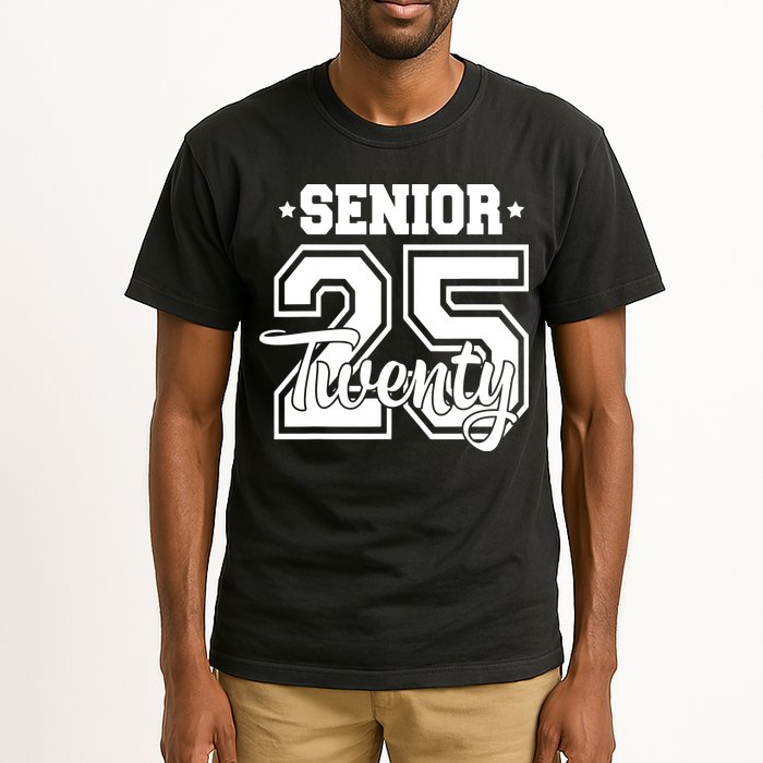 Class Of 2025 Senior 2025 Graduation Or First Day Of School Tall T-Shirt