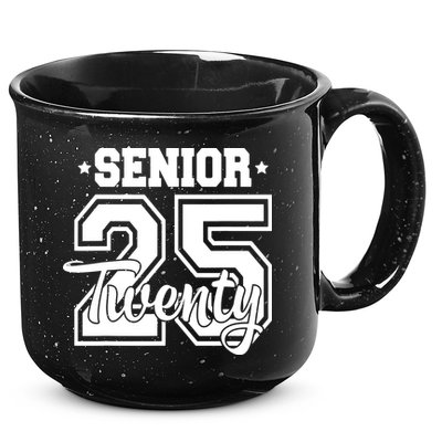 Class Of 2025 Senior 2025 Graduation Or First Day Of School 15oz Campfire Ceramic Mug