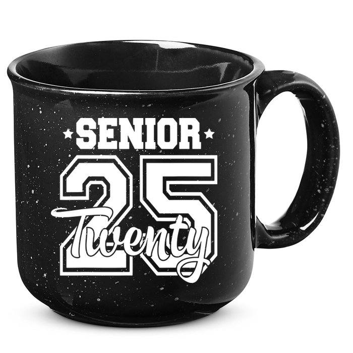 Class Of 2025 Senior 2025 Graduation Or First Day Of School 15oz Campfire Ceramic Mug
