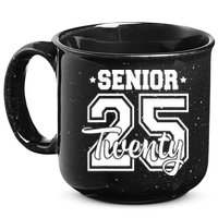 Class Of 2025 Senior 2025 Graduation Or First Day Of School 15oz Campfire Ceramic Mug