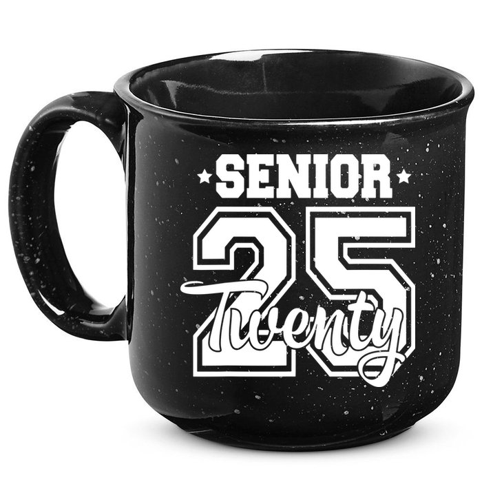 Class Of 2025 Senior 2025 Graduation Or First Day Of School 15oz Campfire Ceramic Mug