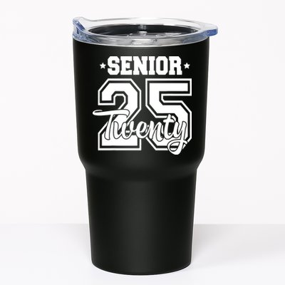 Class Of 2025 Senior 2025 Graduation Or First Day Of School Tumbler