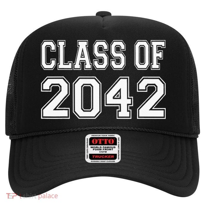 Class Of 2042 High Crown Mesh Back Trucker Hat
