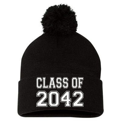 Class Of 2042 Pom Pom 12in Knit Beanie