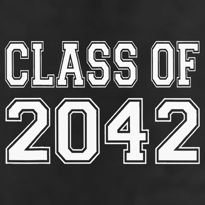 Class Of 2042 Golf Towel