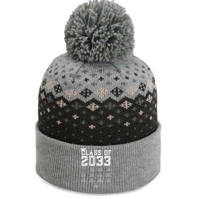 Class Of 2033 Grow With Me With Space For Checkmarks The Baniff Cuffed Pom Beanie