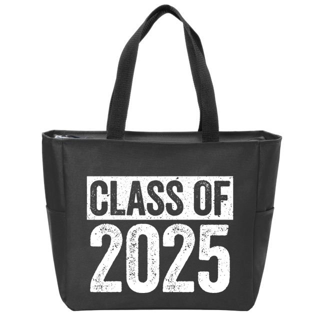 Class Of 2025 Senior 2025 Graduation Zip Tote Bag