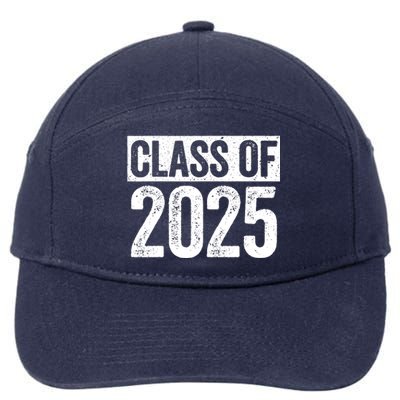 Class Of 2025 Senior 2025 Graduation 7-Panel Snapback Hat