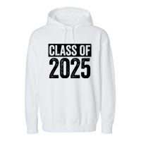 Class Of 2025 Senior 2025 Graduation Garment-Dyed Fleece Hoodie