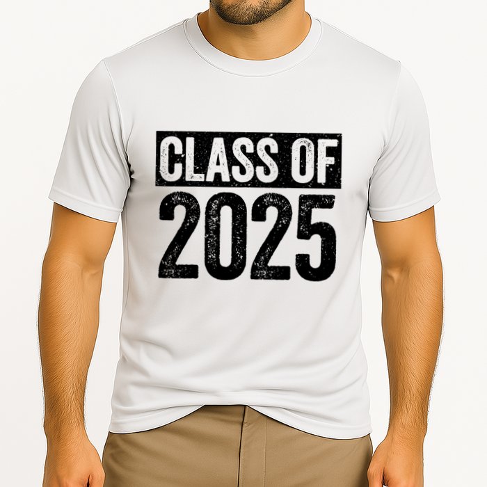 Class Of 2025 Senior 2025 Graduation Cooling Performance Crew T-Shirt