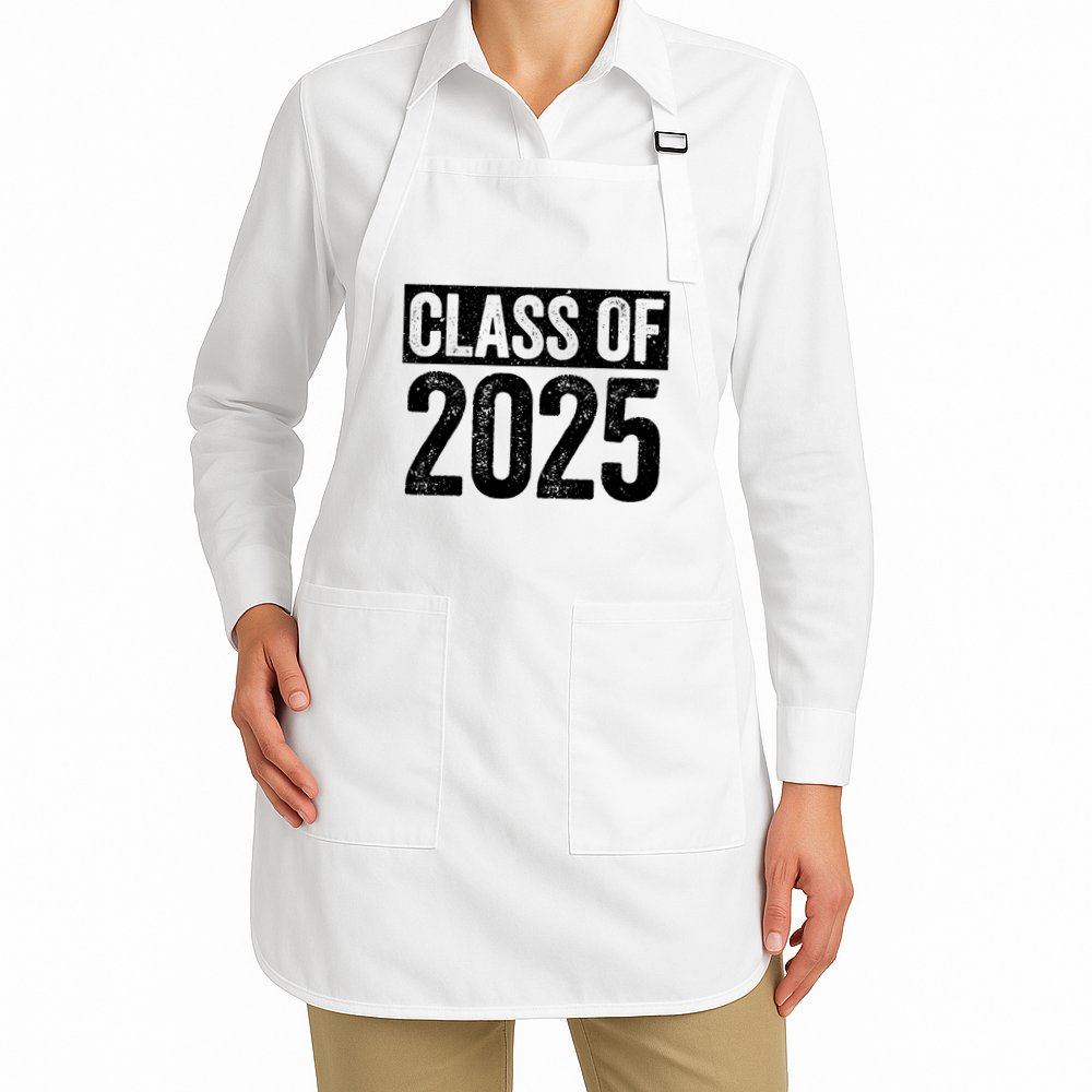 Class Of 2025 Senior 2025 Graduation Apron