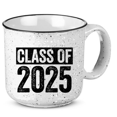 Class Of 2025 Senior 2025 Graduation 15oz Campfire Ceramic Mug