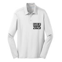 Class Of 2025 Senior 2025 Graduation Silk Touch Performance Long Sleeve Polo