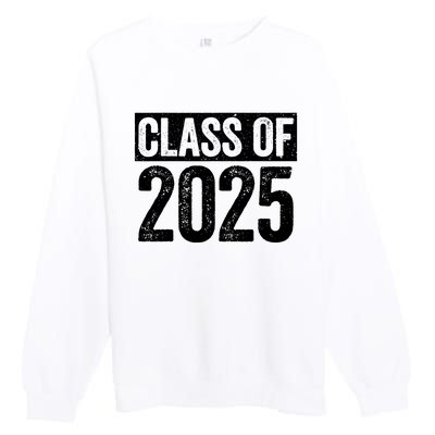 Class Of 2025 Senior 2025 Graduation Premium Crewneck Sweatshirt