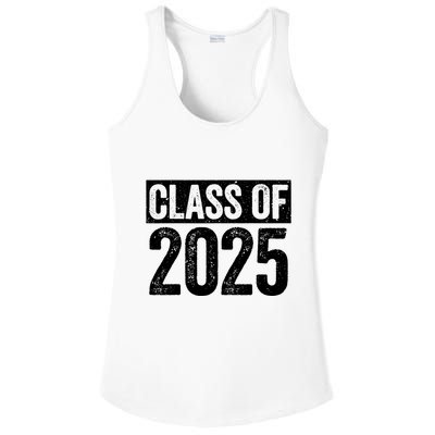 Class Of 2025 Senior 2025 Graduation Ladies PosiCharge Competitor Racerback Tank