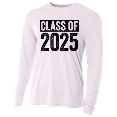 Class Of 2025 Senior 2025 Graduation Cooling Performance Long Sleeve Crew