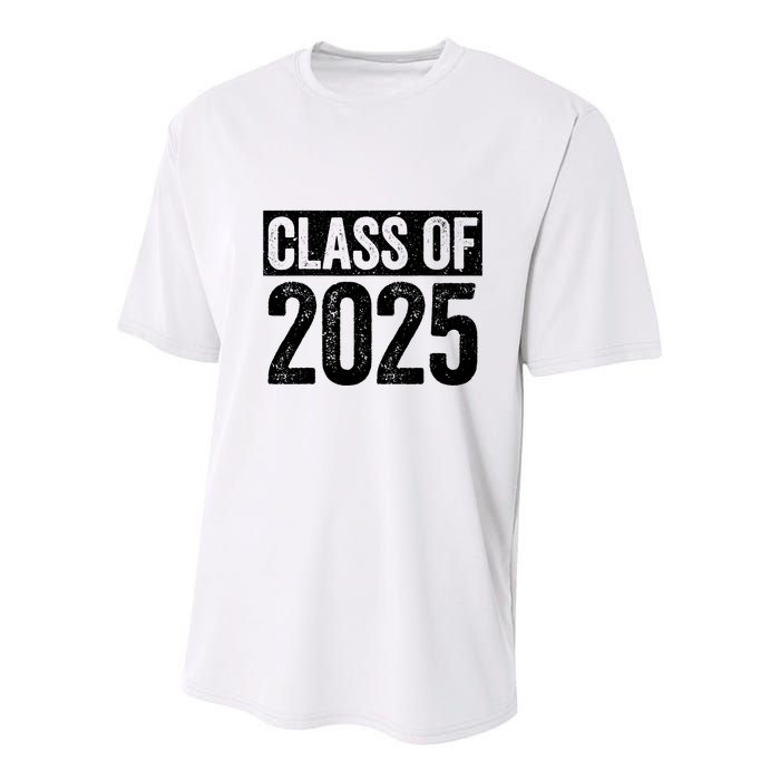 Class Of 2025 Senior 2025 Graduation Youth Performance Sprint T-Shirt