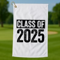 Class Of 2025 Senior 2025 Graduation Golf Towel