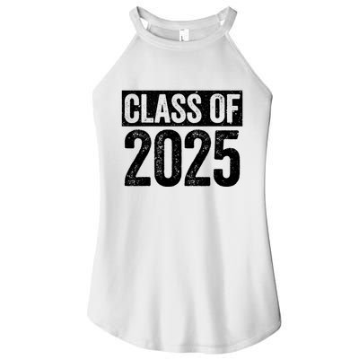 Class Of 2025 Senior 2025 Graduation Women's Perfect Tri Rocker Tank