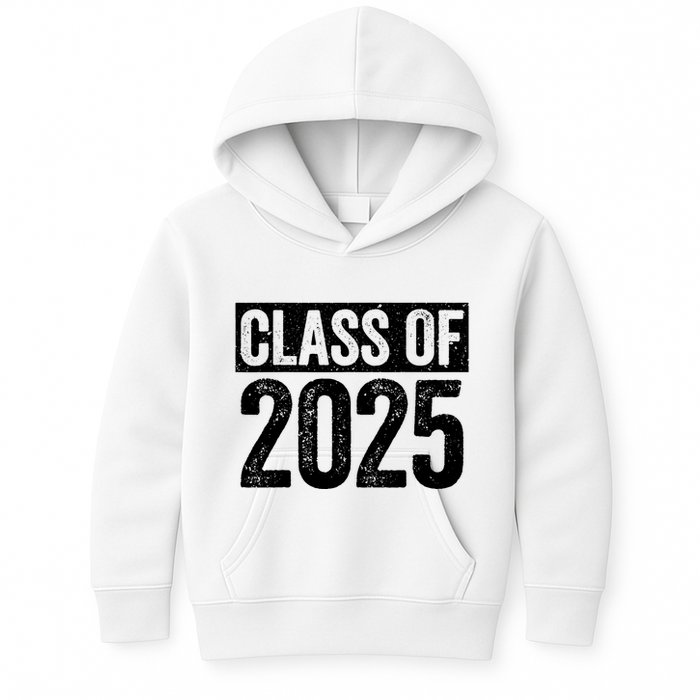 Class Of 2025 Senior 2025 Graduation Kids Hoodie