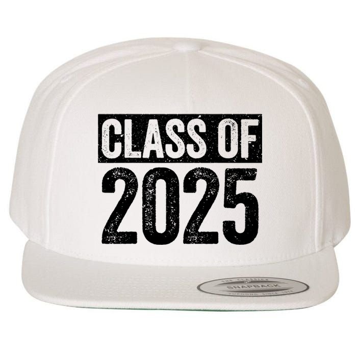 Class Of 2025 Senior 2025 Graduation Wool Snapback Cap