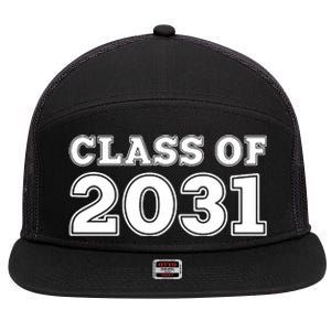 Class Of 2031 7 Panel Mesh Trucker Snapback Hat