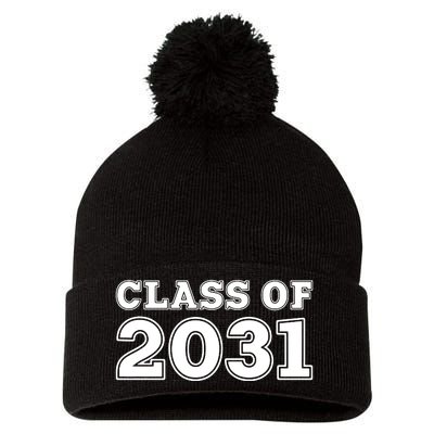 Class Of 2031 Pom Pom 12in Knit Beanie