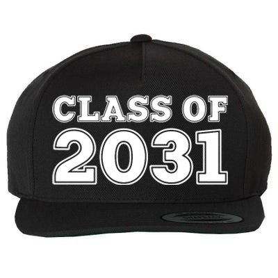 Class Of 2031 Wool Snapback Cap