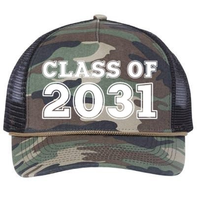 Class Of 2031 Retro Rope Trucker Hat Cap