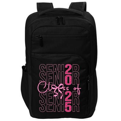 Class Of 2025 Coquette Senior 2025 Graduation Back To Impact Tech Backpack