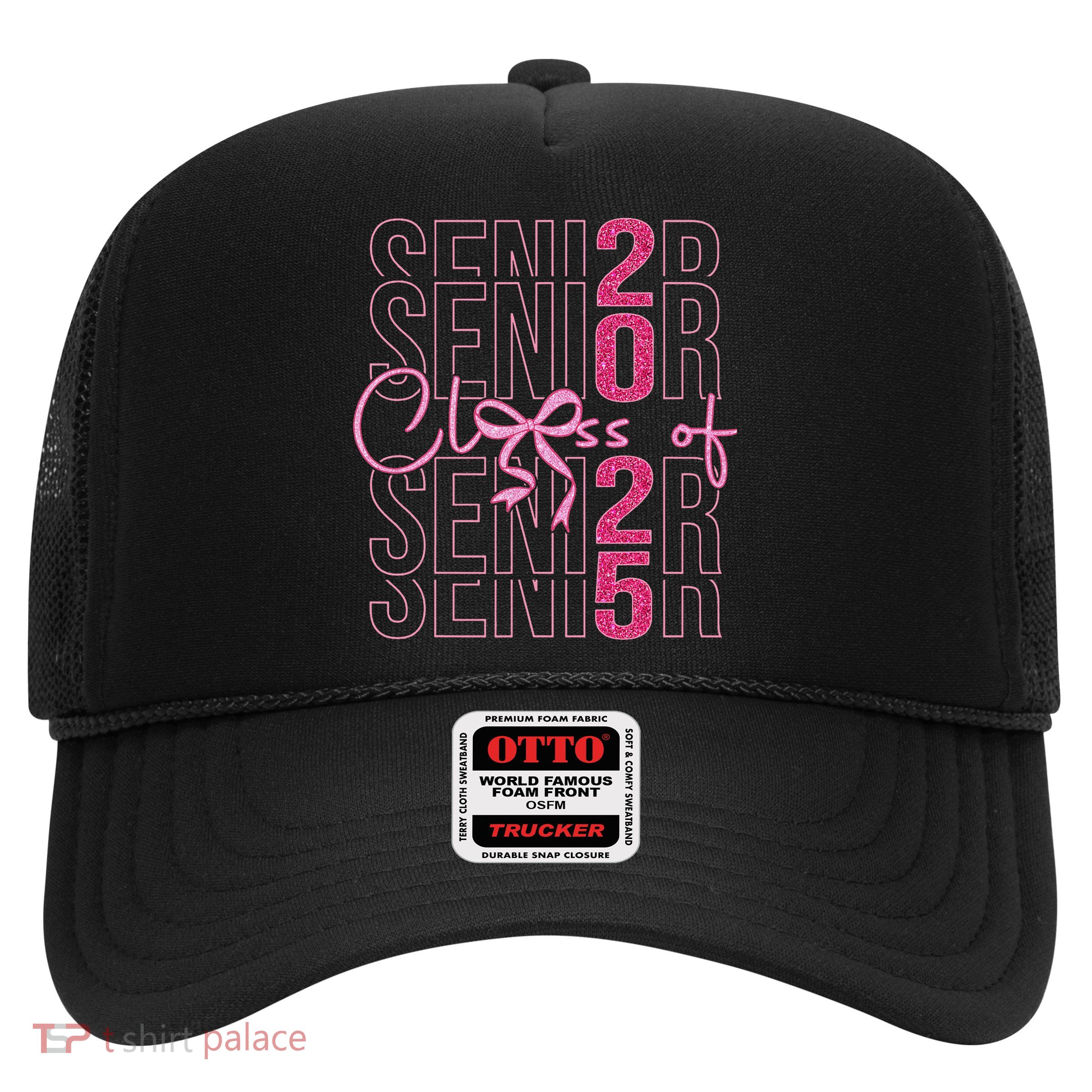Class Of 2025 Coquette Senior 2025 Graduation Back To Trucker Hat