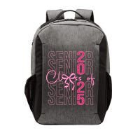 Class Of 2025 Coquette Senior 2025 Graduation Back To Vector Backpack