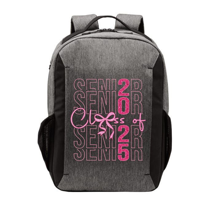 Class Of 2025 Coquette Senior 2025 Graduation Back To Vector Backpack