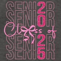 Class Of 2025 Coquette Senior 2025 Graduation Back To Vector Backpack